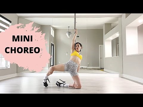 POLE DANCE CHOREOGRAPHY CLASS - HEELS - Beginner/Intermediate Friendly
