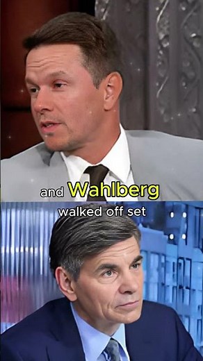 Mark Wahlberg Kicked Off GMA After Heated Clash With George Stephanopoulos | Shocking TV Moment