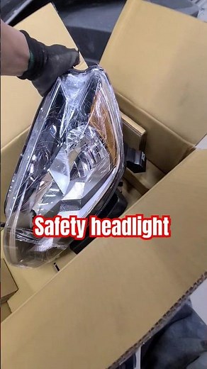 Nissan sentra headlight.safety carton. Car body Repair #auto #car #automobile #automotive