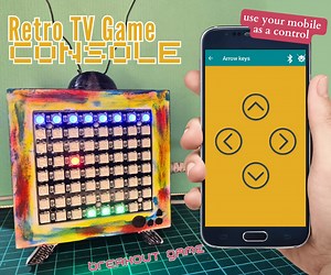 Build Your Own Retro Game Console in the Shape of a Vintage Portable TV