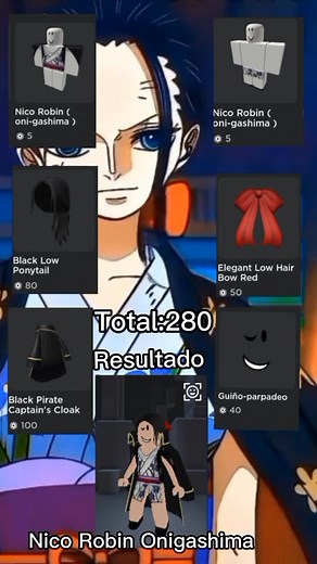 Respuesta a @sam_16.0 @Perona♡ créditos de su edit #roblox #onepiece #nicorobin #nicorobinrobloxavatar esperen para más avatares