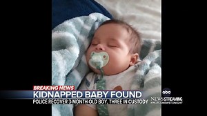 KIDNAPPED BABY FOUND: A 3-month-old baby has now been reunited with his mother after being kidnapped from a San Jose, California home and police say three suspects are in custody. Kaylee Hartung reports. https://abcn.ws/3vg57lC | ABC World News Tonight with David Muir