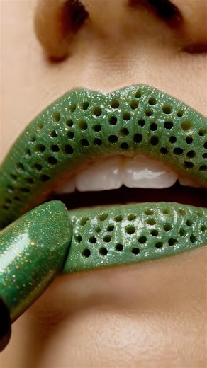 The most STRANGE LIPS 💄 in the world #trending