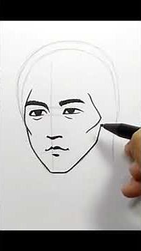 How to draw Bruce Lee #short