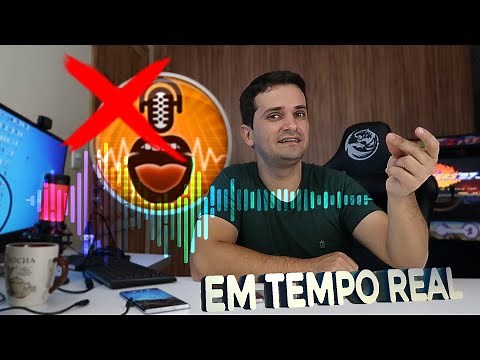 Como MUDAR SUA VOZ em TEMPO REAL!! ESSE FUNCIONA!!🔥