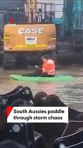 From flooded streets and homes to a runaway Christmas display icon, Adelaide has been lashed by torrential rain in a wild spring storm. See more in 7NEWS Adelaide at 6pm. #7NEWS | 7NEWS Adelaide