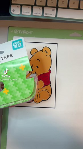 How to Print and Cut Winnie the Pooh Stickers with Cricut Explore Air 2