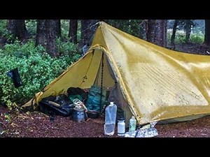 BLACK SCREEN - Relaxing Rain In Tent - 10 Hour #blackscreen #rainsounds #TentRain #sleepsound