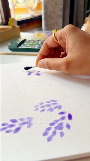 Painting using Q-tips #easyart #beginners #arttips #artshorts #ytshorts #shortsfyp #shortsviral