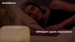 InnoGear Aromatherapy Diffuser & 10 Essential Oils Set, 500ml Essential Oil Diffuser with Remote Control Ultrasonic Cool Mist Scent Humidifier Vaporizer Auto-Off Timer for Valentine's Gift, White