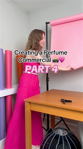 Creating a perfume commercial PART 4! 📸🩷✨ #perfumecommercial #perfume #productvideography #productcommercial #productvideo #videography #videographytips #commercial