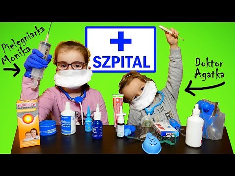 ZABAWA W LEKARZA. Szpital, przychodnia #fikimikiagatkiimoniki
