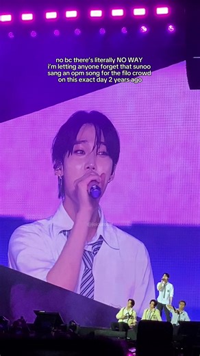 Sunoo's Moving Closer Performance at Enhypen Concert