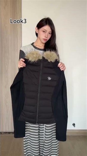 #Creative inspiration#Ideas for wearing down jackets in autumn and winter#Autumn and