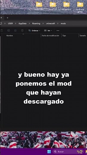 COMO INSTALAR MODS en MINECRAFT #minecraft #mods #shorts