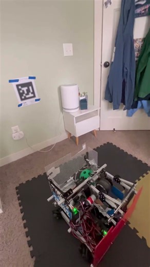 Auto April tag targeting testing #ftc #firstrobotics #firsttechchallenge
