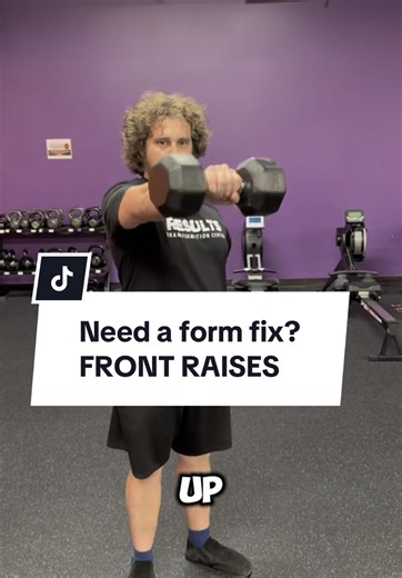 Form is very important to engage the right muscles and to prevent injury! #shoulders #shoulderpress #frontraises #workout #gym #workingout #fitness