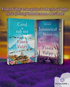 Fiona Valpy revine cu unul dintre cele mai puternice pachete literare ale anului. Două romane despre femei care au traversat câmpuri de luptă, continente și tăceri, doar ca să lase în urmă lecții valoroase, care să ne însoțească în prezent pe drumul anevoios al vieții. 🗻 În „Cerul de sub noi”, Violet Mackenzie pleacă din Scoția pentru a studia horticultura într-o școală dedicată femeilor, un pas care o va purta mult dincolo de granițele lumii pe care o cunoștea. Ajunsă în Nepalul anilor ’30, Vi