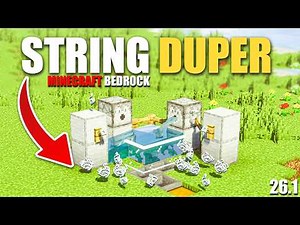 Minecraft Bedrock 26.1 Duper Glitch Works { STRING DUPER }