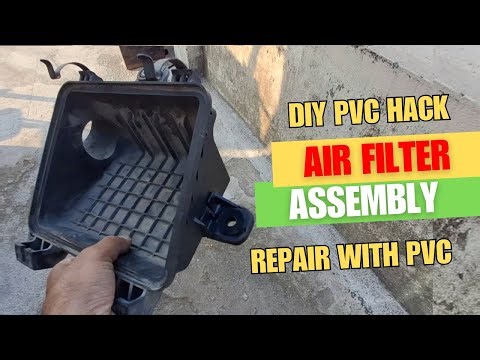 DIY Air Filter Assembly Repair | Fix Broken Bolt Mount With PVC