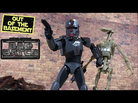 Star Wars Black Series HUNTER (The Bad Batch) Action Figure Review