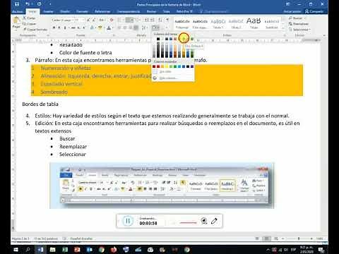 4. Pestaña Inicio de Word