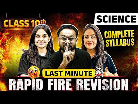 Class 10 Science Final Revision😯Must Watch Before Board Exam 2026