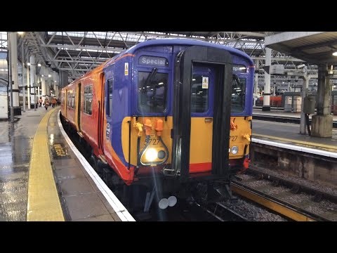 (Train B) - SWR - Class 455/7 - (455727) - at London Waterloo Station - on Platform 17 - 15/01/2026