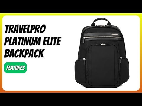 REVIEW (2025): Travelpro Platinum Elite Backpack. Features.