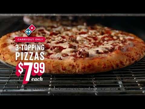 Domino's Pizza Official Denny Hamlin Carside Delivery Commercial