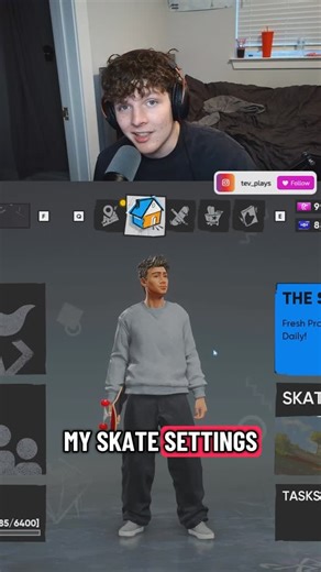 tev on Instagram: "Skate tut series part 1: Best Settings #skate #settings #tutorials #fyp #viral"