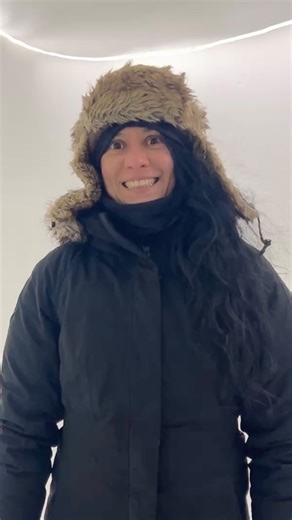 The Forks on Instagram: "Feeling hut, hut, hut 🛖❄️ Meet @franziskaagrawal, the designer and architect behind Continuum: When Water Pauses And We Move. Listen in as she highlights design features that make Continuum a spatial experience for its visitors using temperature, volume, light, and sound. Stop by, check it out, and stay tuned for more Warming Huts spotlights! #WarmingHuts #Architecture #NestaweyaRiverTrail #OnlyInThePeg #MeetMeAtTheForks"