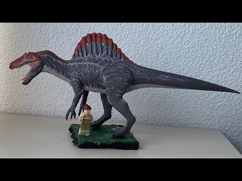 how to make the Spinosaurus from Jurassic Park 3