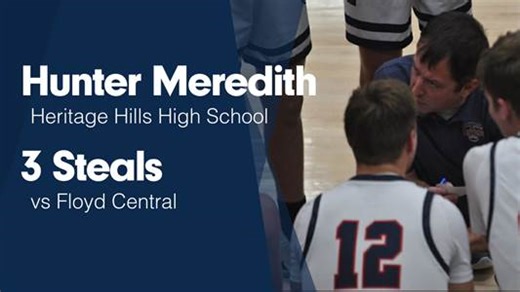 Hunter Meredith Game Report: @ Tecumseh