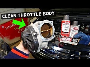 HOW TO CLEAN THROTTLE BODY demonstrated on FORD EDGE 3.5