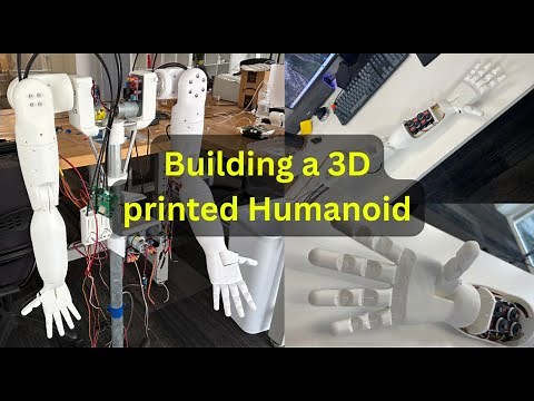 Open Source Humanoid Robotic Arm (Assembly PT1)