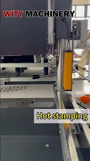 Automatic Hot Foil Stamping Machine for Packaging