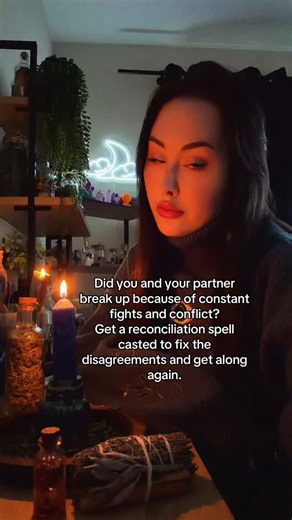 Cece Sinclaire | A reconciliation spell casted to mend emotional arguments and realign connections after conflicts or separation. ⛈️💙✨ It supports... | Instagram