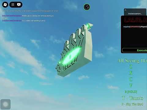 Showcasing all seeing hand script (script in description)