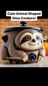 Inspiring Designs on Instagram: "These animal slow cookers might be the cutest things ever! 🤩🤩👏 #slowcooker #crockpot #animalsoftiktok #kitchengadgets"