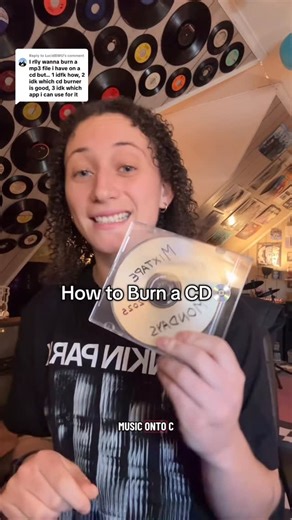 LINDSAY | HOPS 🐰 on Instagram: "How to Create a CD mixtape 💿 #cd #cdcollection #cdcollector #physicalmedia"