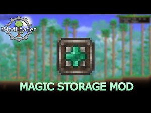 Magic Storage Mod Showcase (Terraria tModLoader)