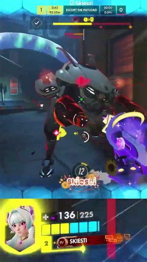 This Juno Survival Was So Good... 🫣 | #overwatch2 #gaming #ow2
