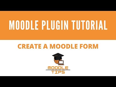Moodle plugin developer tutorial - create a moodle form #4