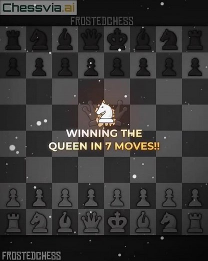He fell for the ICBM Gambit... (Queen Obliterated 💥) #chess #shorts