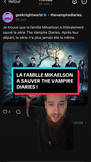 La famille Mikaelson à sauver the vampire diaries ! #thevampirediaries #vampirediaries #theoriginals #mikaelsonfamily #onregardequoi