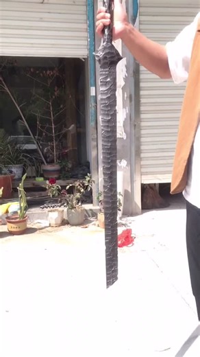 Just made a new one, please give it a name #sword #katana #handcraft #blade #handmade #tangdao