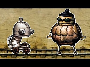 МАШИНАРИУМ #2. Робот-мусорщик ищет вход в город. Игра Machinarium на канале Игрули TV