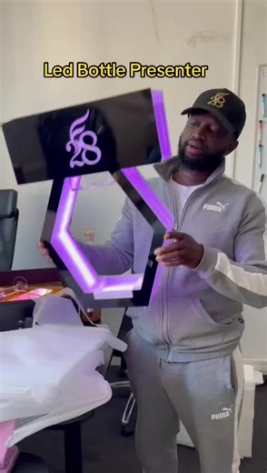 Customized led bottle presenter #nightclub #lounge #bar #bottle presenter