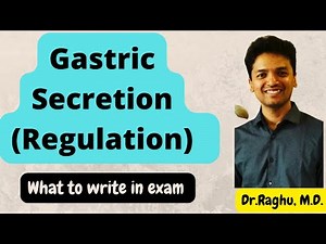 Gastric Secretion #physiology (Regulation of gastric secretion) #mbbs